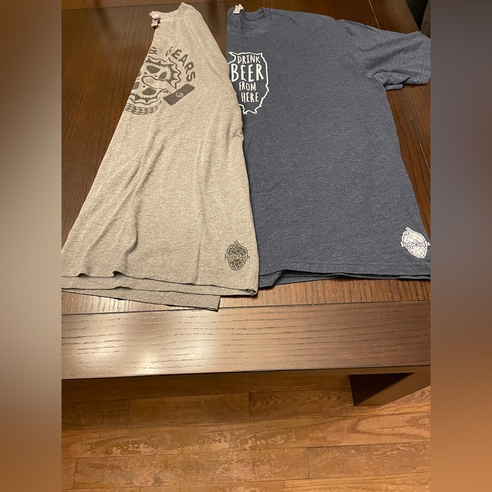 Pair of XXL HopCloth T-shirts